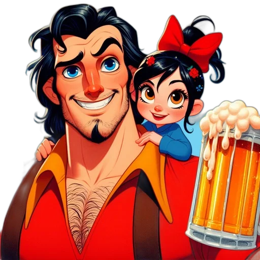 crown, cartoon, comic book art, concept art transparent PNG cut-out