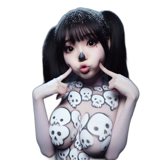 dress, mask, creature, face transparent PNG cut-out