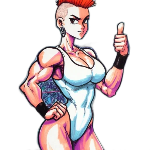 robot, weapon, staff, dress transparent PNG cut-out