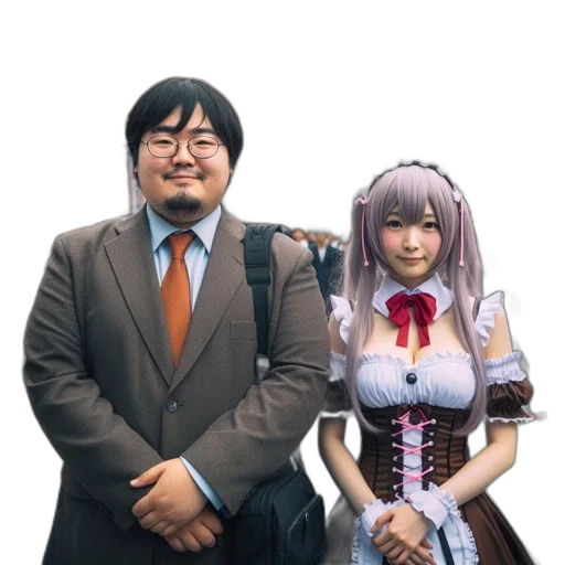robot, staff, dress, weapon transparent PNG cut-out