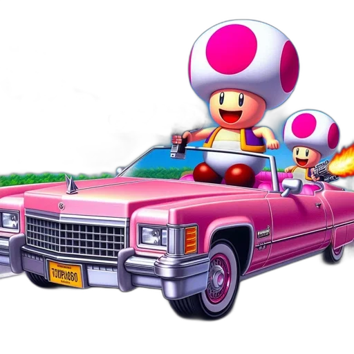 car, weapon, hat, concept art transparent PNG cut-out