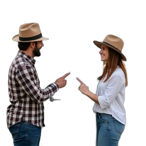 hat, jacket, staff, furniture transparent PNG cut-out