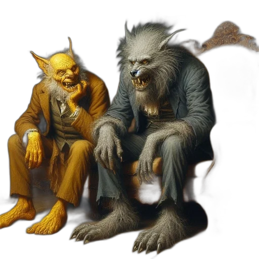 creature, concept art, fantasy art, comic book art transparent PNG cut-out