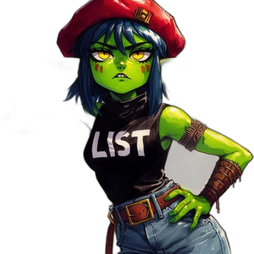 hat, staff, concept art, comic book art transparent PNG cut-out