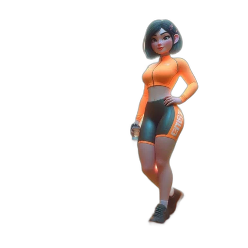 dress, staff, weapon, robot transparent PNG cut-out