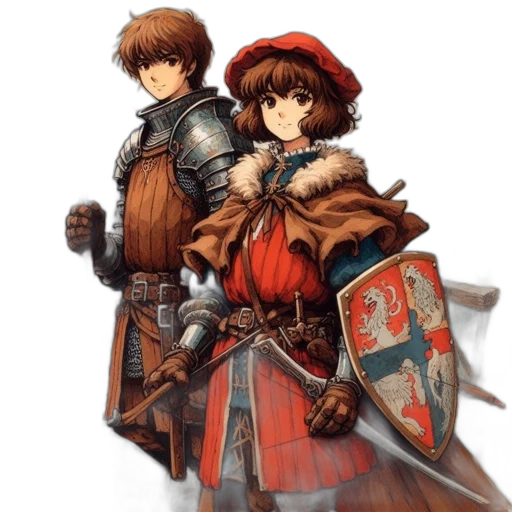sword, weapon, staff, crown transparent PNG cut-out