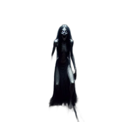 staff, creature, dress, mask transparent PNG cut-out