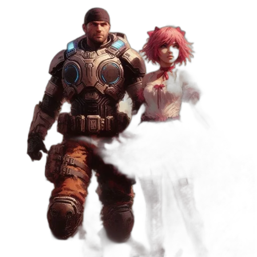 robot, weapon, concept art, fantasy art transparent PNG cut-out