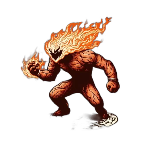 creature, dragon, staff, concept art transparent PNG cut-out