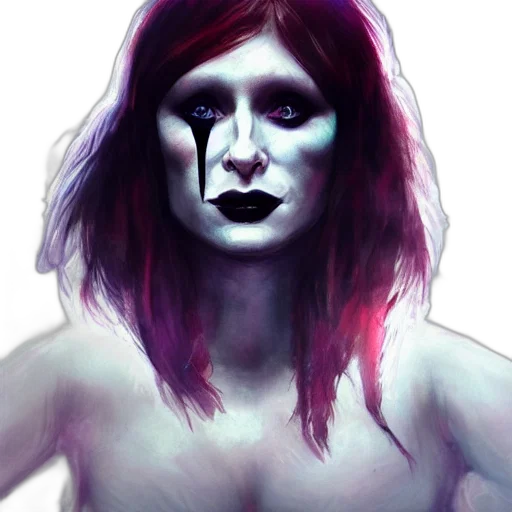 face, creature, mask, fantasy art transparent PNG cut-out