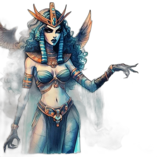 fantasy art, concept art, comic book art, pixel art transparent PNG cut-out