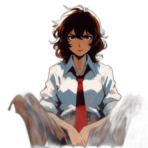 jacket, staff, dress, face transparent PNG cut-out