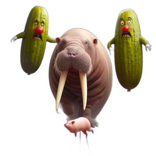 creature, animal, food, face transparent PNG cut-out