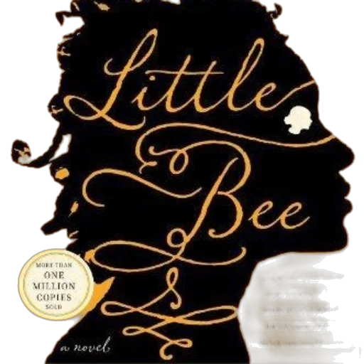 little, bee, novel, over transparent PNG cut-out