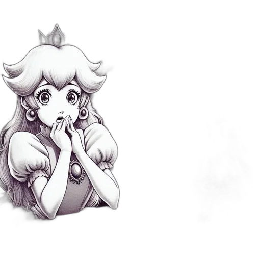 crown, creature, face, staff transparent PNG cut-out