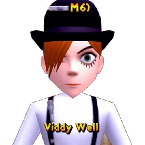 hat, staff, mask, 3d render transparent PNG cut-out