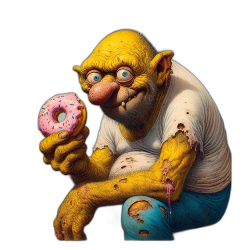 food, creature, staff, weapon transparent PNG cut-out