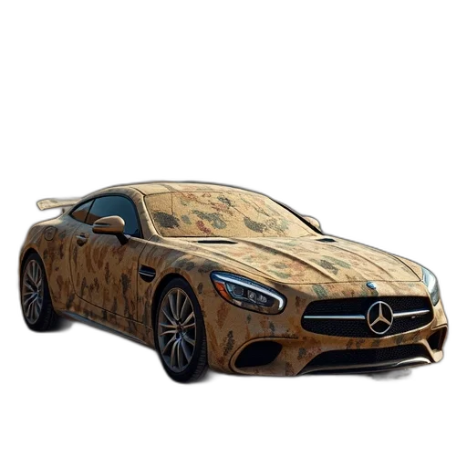 car, 3d render, photorealistic, concept art transparent PNG cut-out
