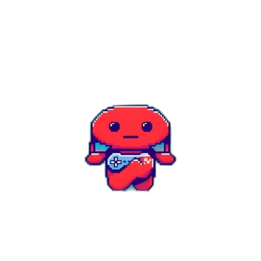 robot, creature, weapon, staff transparent PNG cut-out