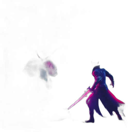 dragon, sword, weapon, creature transparent PNG cut-out