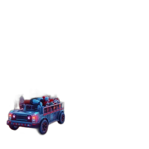 car, weapon, robot, pixel art transparent PNG cut-out