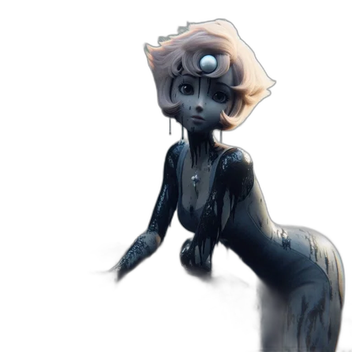 creature, robot, staff, mask transparent PNG cut-out