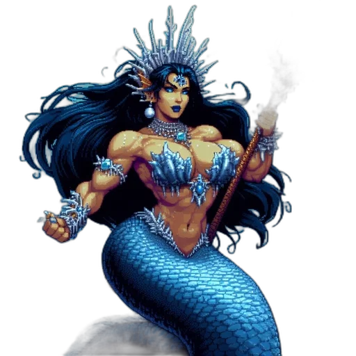 fantasy art, comic book art, concept art, pixel art transparent PNG cut-out