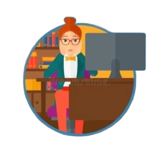 staff, furniture, jacket, cartoon transparent PNG cut-out