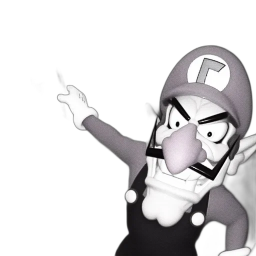 robot, mask, hat, staff transparent PNG cut-out