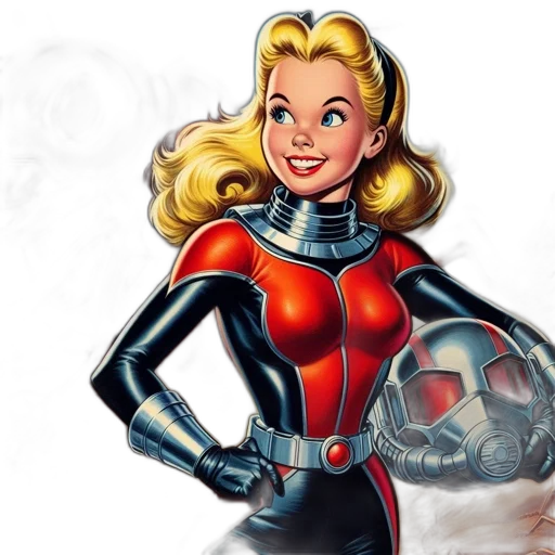 robot, comic book art, cartoon, concept art transparent PNG cut-out