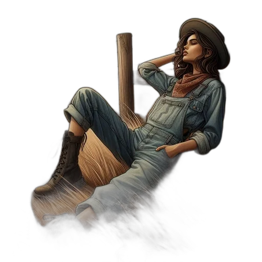 hat, furniture, concept art, photorealistic transparent PNG cut-out