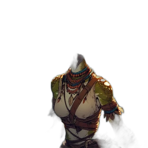 mask, staff, creature, dragon transparent PNG cut-out