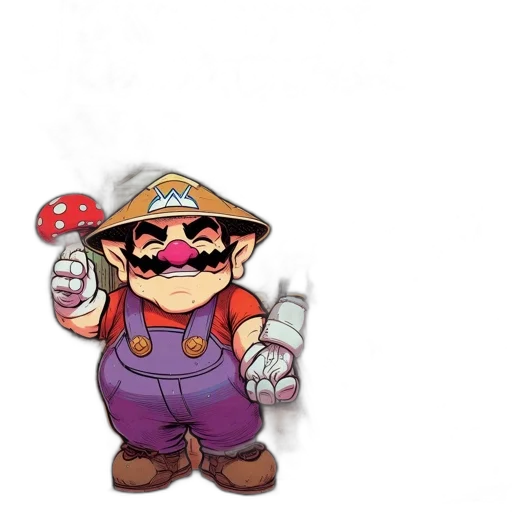 staff, weapon, hat, mask transparent PNG cut-out