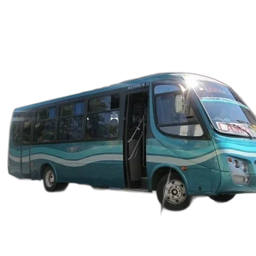 3d render, photorealistic, gemini, bus transparent PNG cut-out