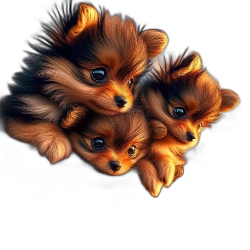animal, photorealistic, 3d render, concept art transparent PNG cut-out