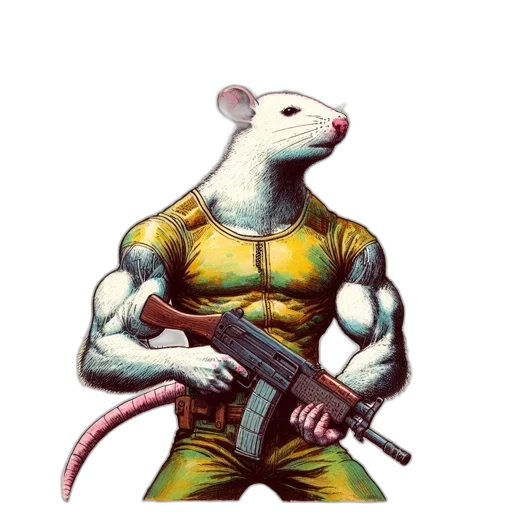 animal, weapon, creature, jacket transparent PNG cut-out