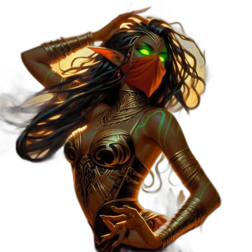 mask, jewelry, concept art, fantasy art transparent PNG cut-out