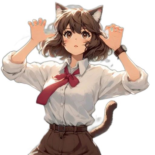 staff, animal, creature, hat transparent PNG cut-out