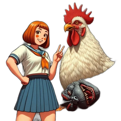 animal, weapon, pixel art, concept art transparent PNG cut-out