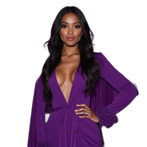 dress, nayl, radiant, purple transparent PNG cut-out