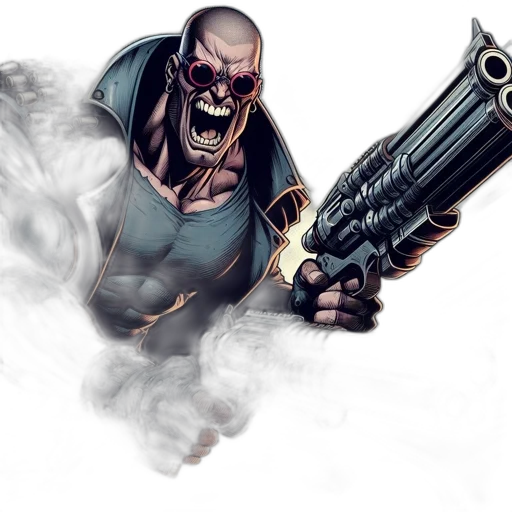 weapon, concept art, comic book art, fantasy art transparent PNG cut-out