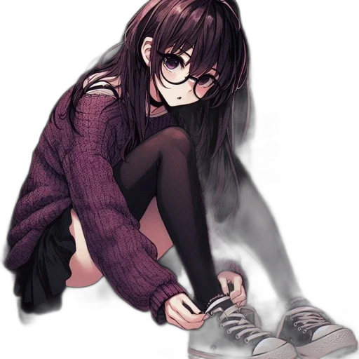 jacket, shoes, creature, face transparent PNG cut-out