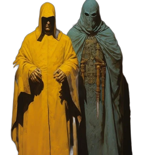 staff, mask, sword, jacket transparent PNG cut-out