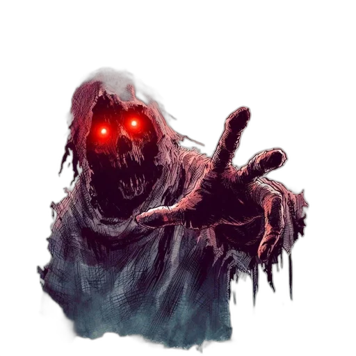 creature, mask, face, staff transparent PNG cut-out