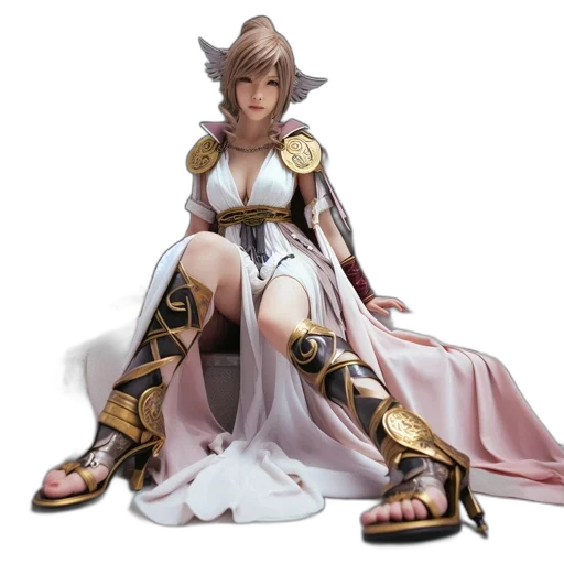dress, concept art, fantasy art, 3d render transparent PNG cut-out