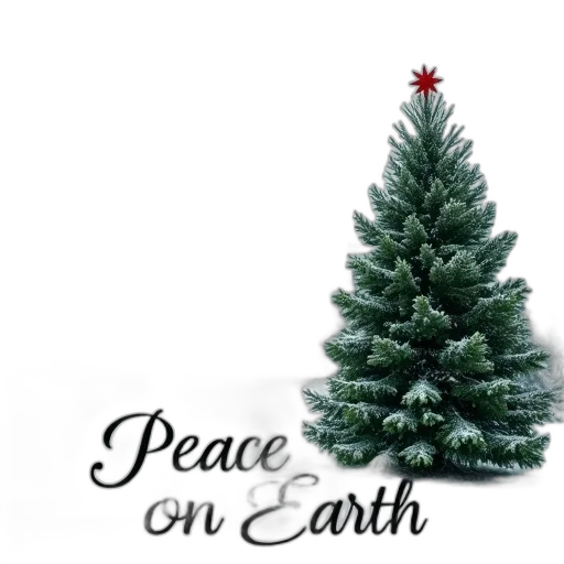 tree, snowy, landscape, prominent transparent PNG cut-out