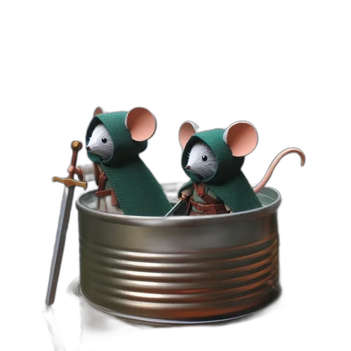 3d render, concept art, two, anthropomorphic transparent PNG cut-out