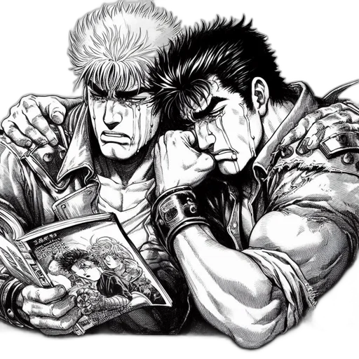 jacket, comic book art, concept art, cyberpunk transparent PNG cut-out
