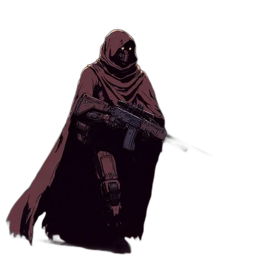 weapon, staff, jacket, sword transparent PNG cut-out