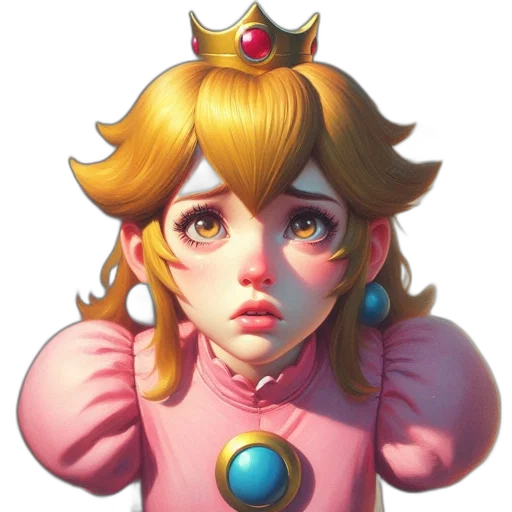crown, face, dress, staff transparent PNG cut-out